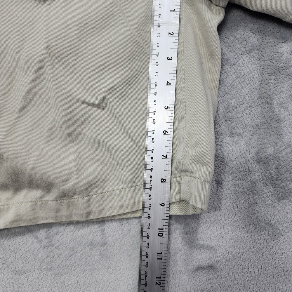 Cutter & Buck Shorts Mens 34 Beige Pleated Chino 10 Inseam Golf Casual Summer - Picture 10 of 12